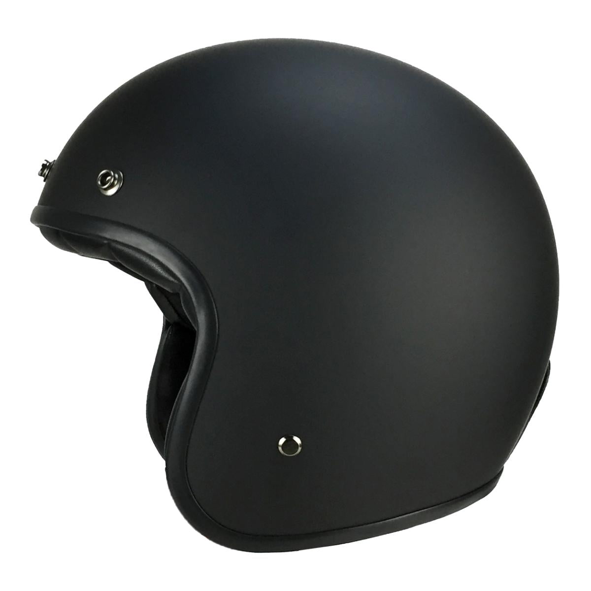 Jethelm vito grande schwarz, vespa helm, vito helm, günstige helme, günstige Helme ohne Visier, klapphelme, schwarze vespa helme, roller helme günstig, vespa helm schwarz