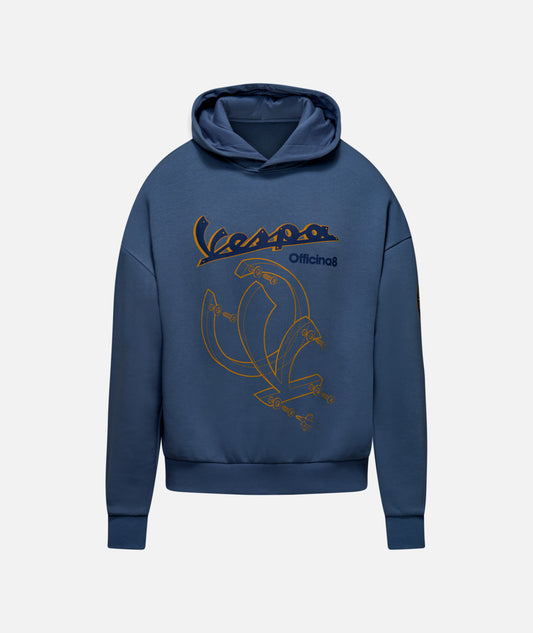 Hoodie Vespa Officina 8