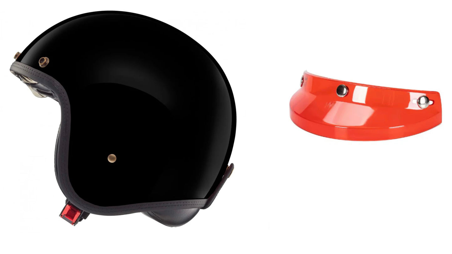 Audace schwarz matt x Druckknopf Visier