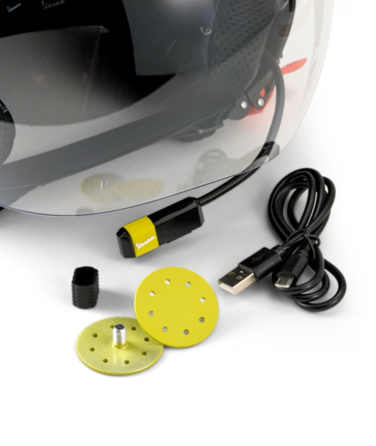 Vespa Jethelm Visor 4.0, Ice gray, ECE 22.06