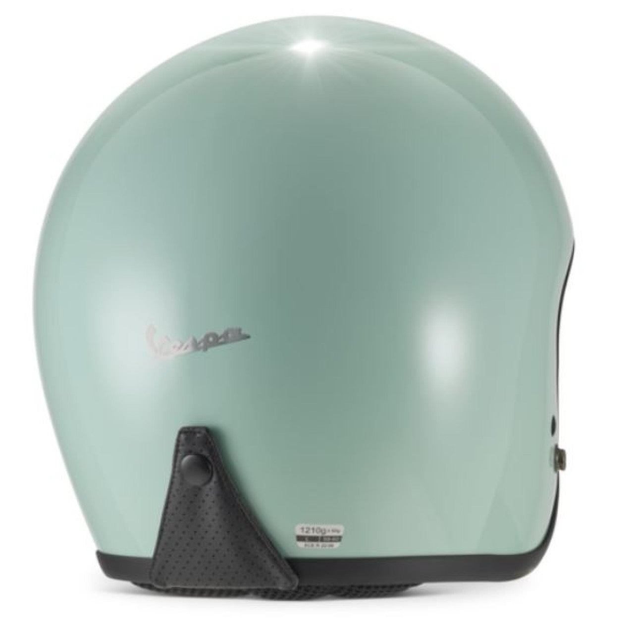 Vespa Jethelm Versilia, grün, glänzend, ECE 22.06