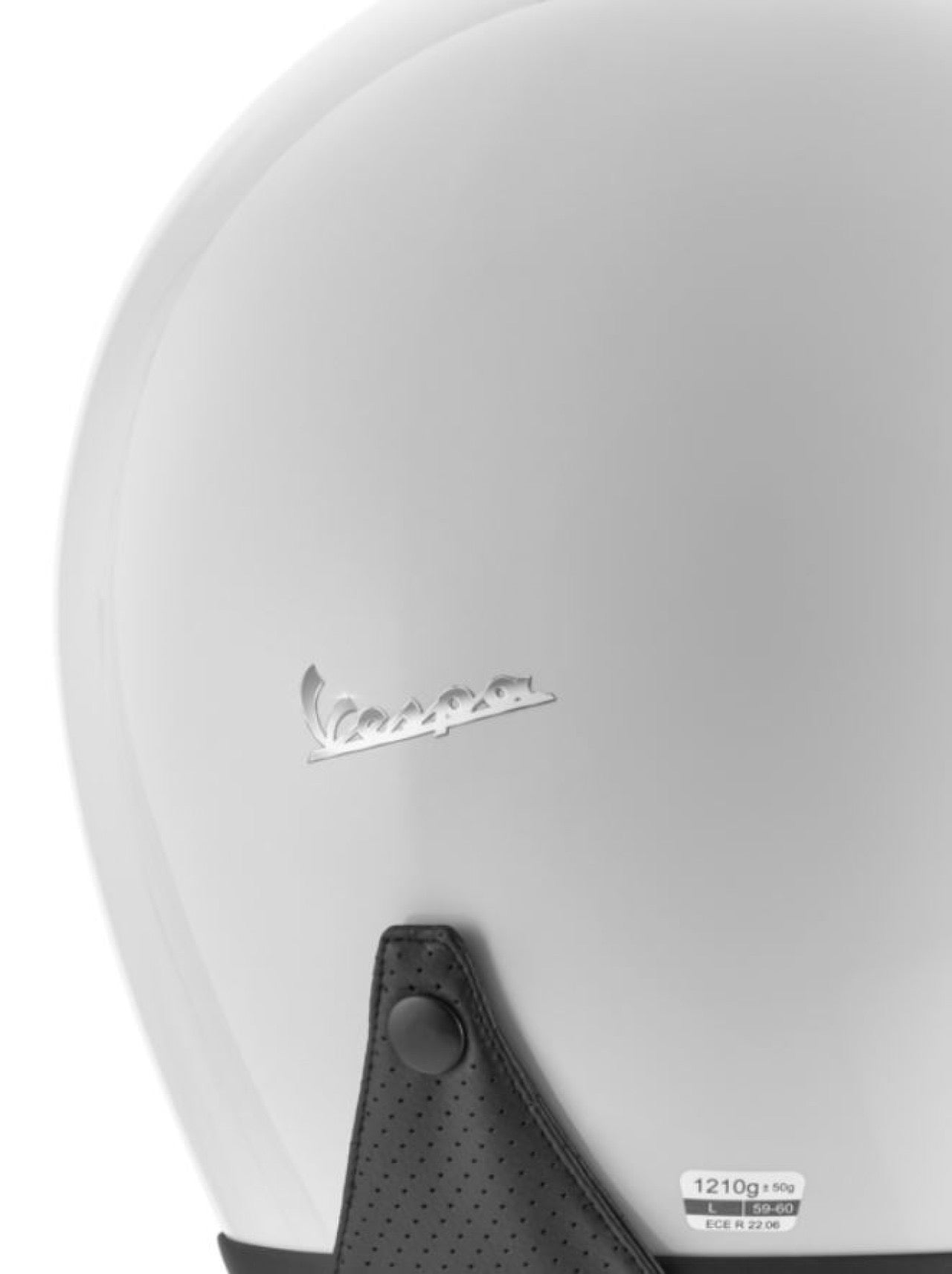 Vespa Jethelm Versilia, weiß, glänzend, ECE 22.06