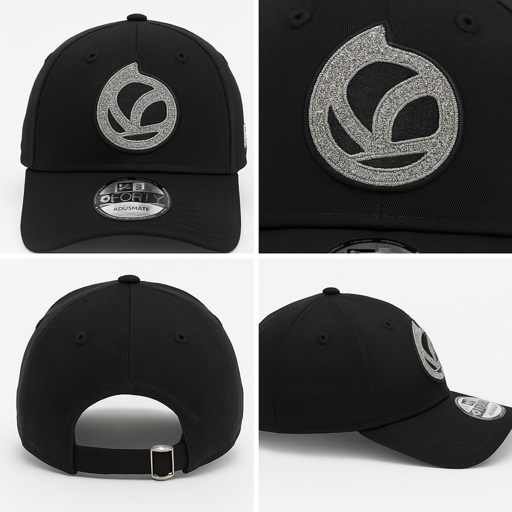 Vespa Basecap New Era 9Forty, schwarz