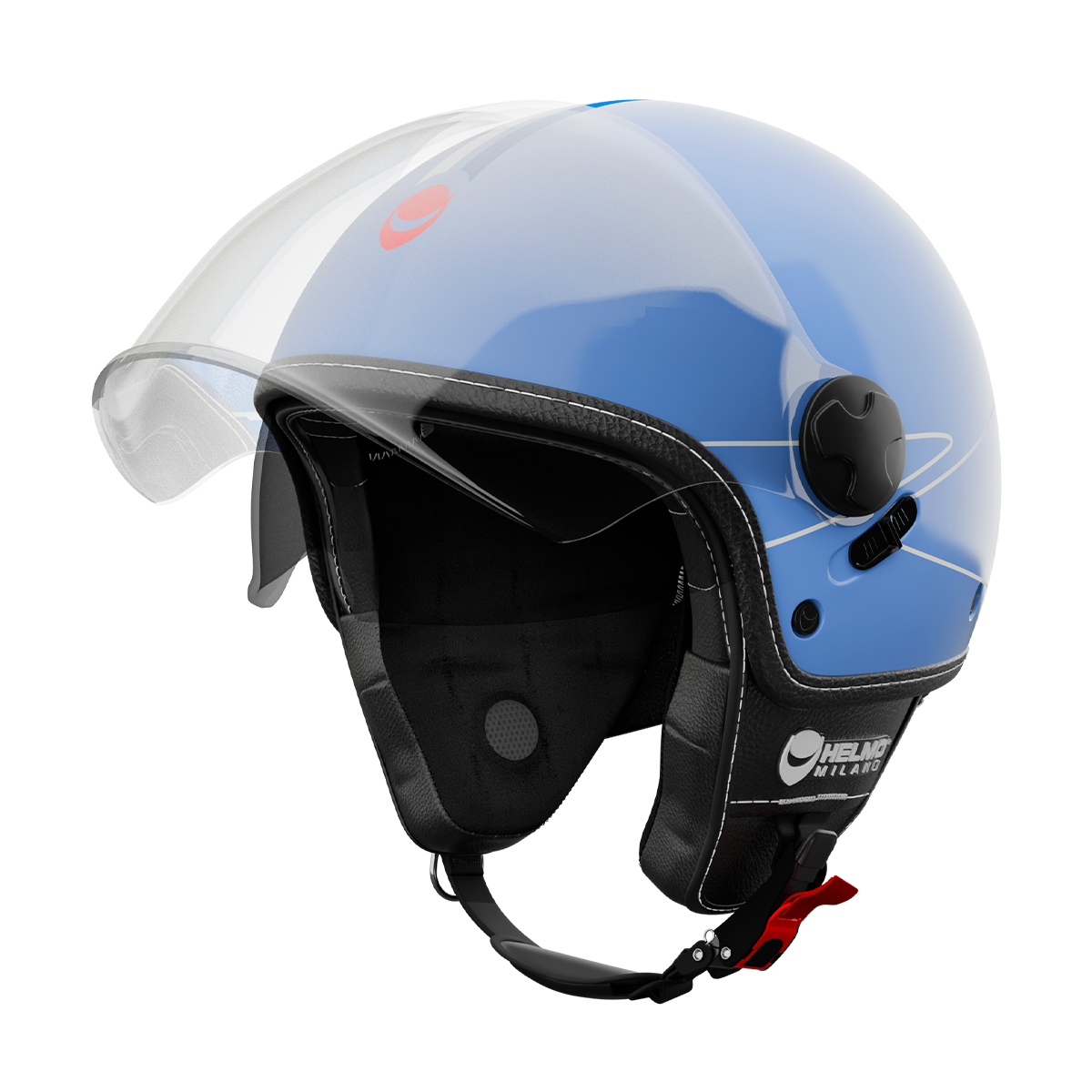 Helmo Milano Demi Jethelm Eos Miami Blue ECE 22.06