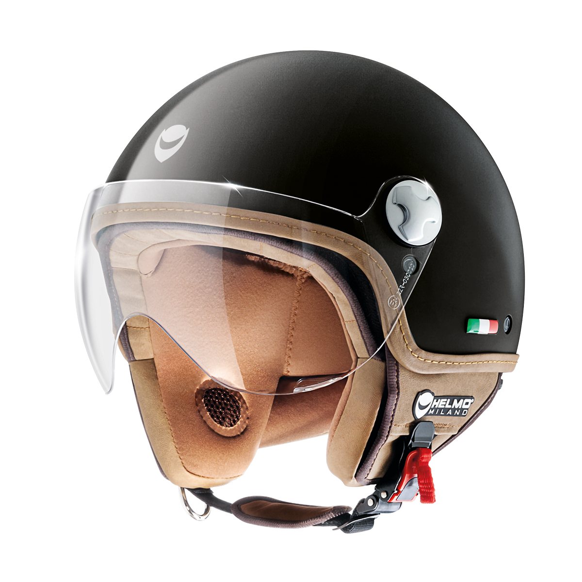 Vespa Merchandising, Vespa Zubehör, Vespa Geschenk, Vespa 2024 Neu Erscheinungen, Neue Vespa Helme, VaPensiero ECE 22.06, ECE 22.06 Helmo Milano Helme, Neue Helmo Milano Helme, Helmo Milano Helme ECE 22.06, Helmo Milano Demi Jet, VaPensiero, schwarz, matt ECE 22.06,