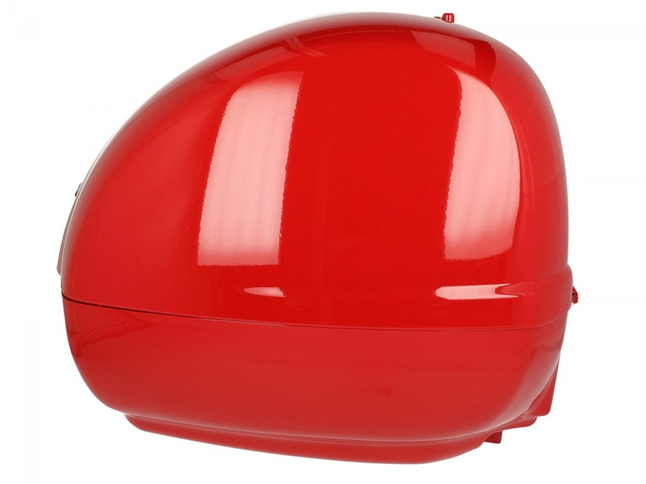 Top Case Kit Vespa (incl. Halteplatte), rot dragon, Vespa Topcase rot mit Halteplatte, Vespa Top case rot