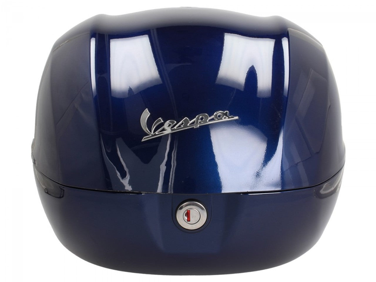 Top Case Vespa, 32 l dunkelblau, vespa Top Case blau, blaues Vespa Top Case, Top Case Vespa, Vespa Top case blau