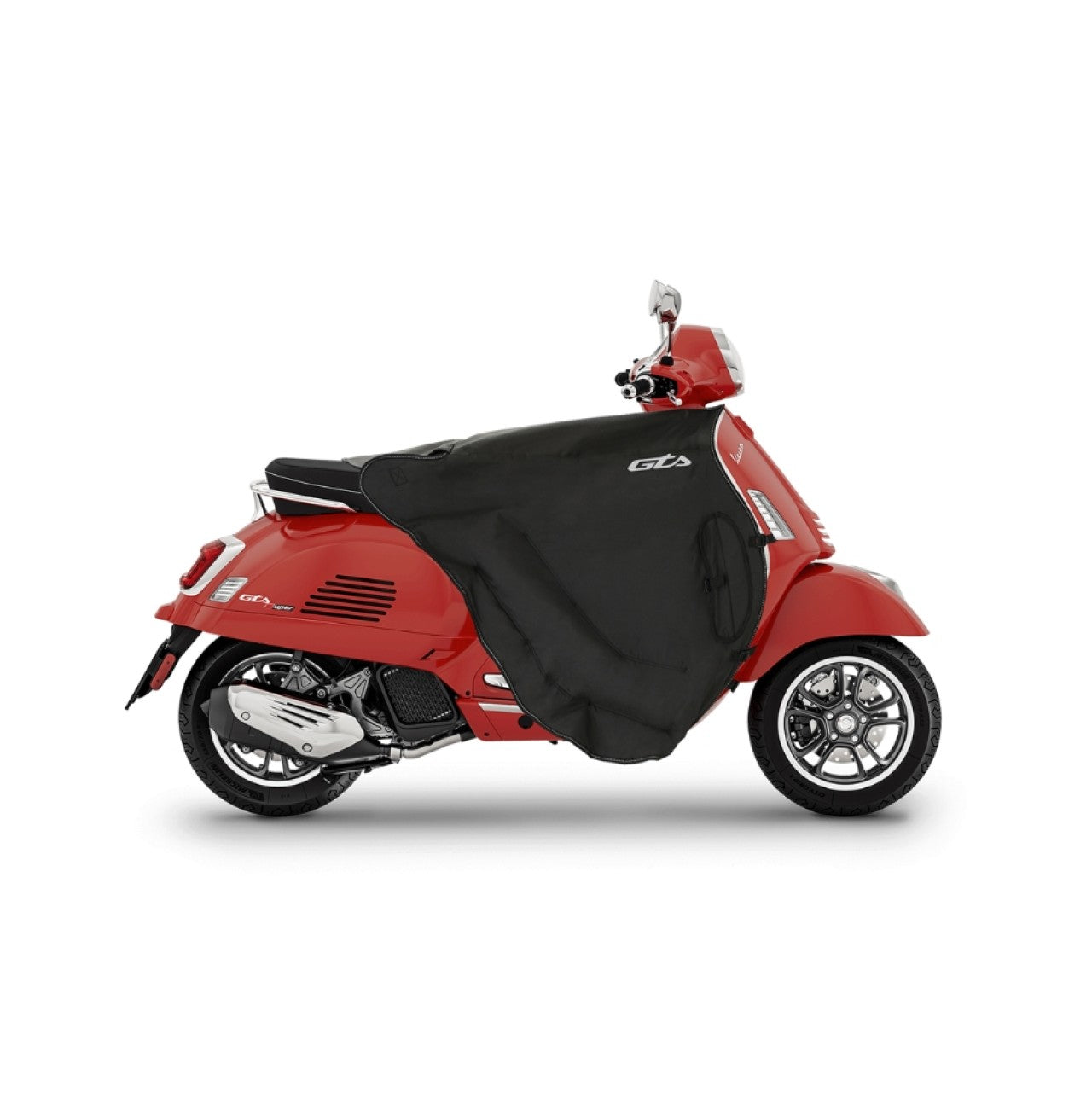 Vespa Beinschutzdecke, schwarz, Vespa GTS, Vespa Regenschutz, Vespa Wetterschutz, Vespa GTS Beinschutzdecke,