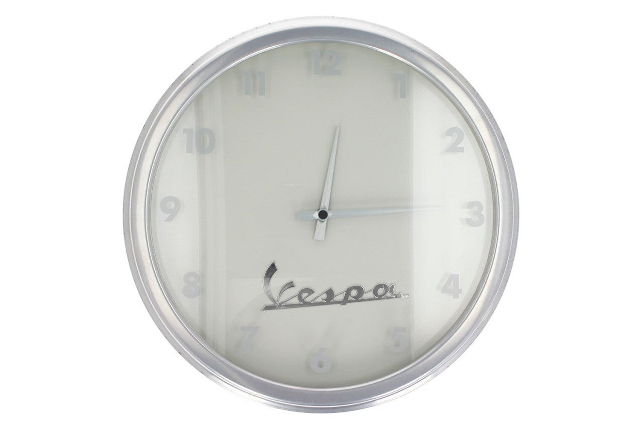 Vespa Wanduhr, Ø 390 mm, Vespa Wanduhr, Vespa Uhr, Uhr von Vespa, 39 cm große Uhr, Wanduhr