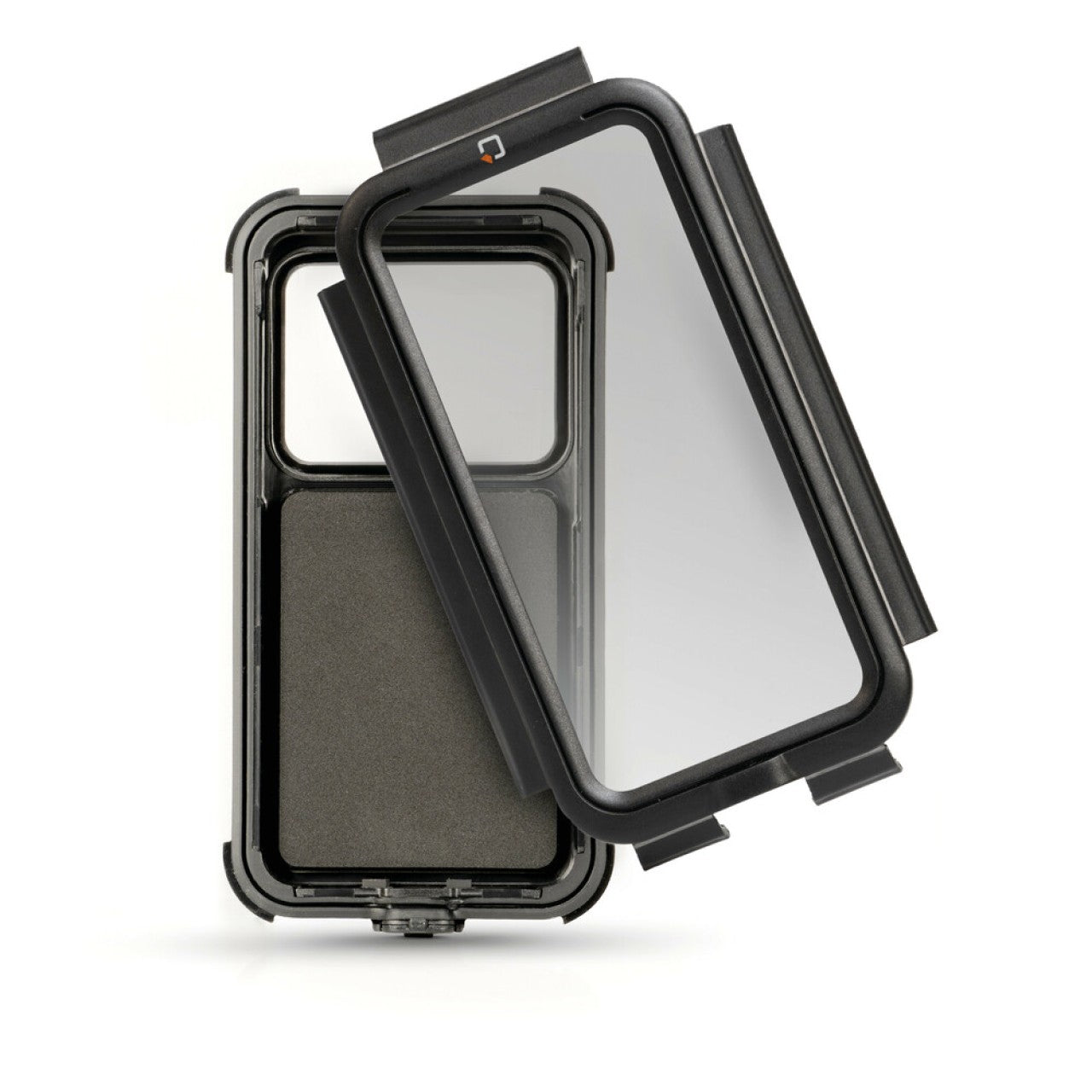 OptiLine Smartphone Hartschalengehäuse Opti Line Titan Handyhalterung, Motorrad Handyhalterung, Fahrrad Handyhalterung, Handyhalterung Optiline, Vespa Handyhalterung, Vespa Musik hören, während Vespa fahren telefonieren