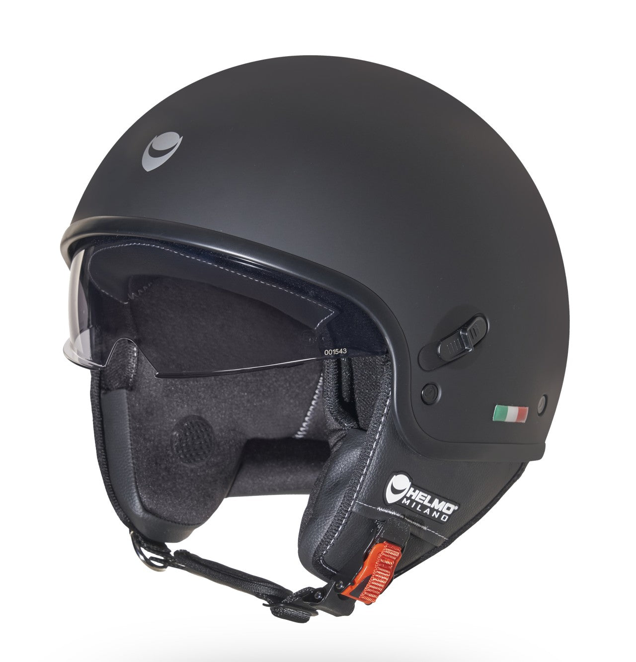 Helmo Milano Demi Jet Puro Slider matt black, helmo milano puro slider, helmo milano helme, vespa helme, roller helme, vespa helm mit Sonnenvisier, helmo milano helm mit Sonnenvisier, ece 22.06 rollerhelme, ece 22.06 vespa helme, schwarzeer Vespa helm, schwarzer helmo Milano helm