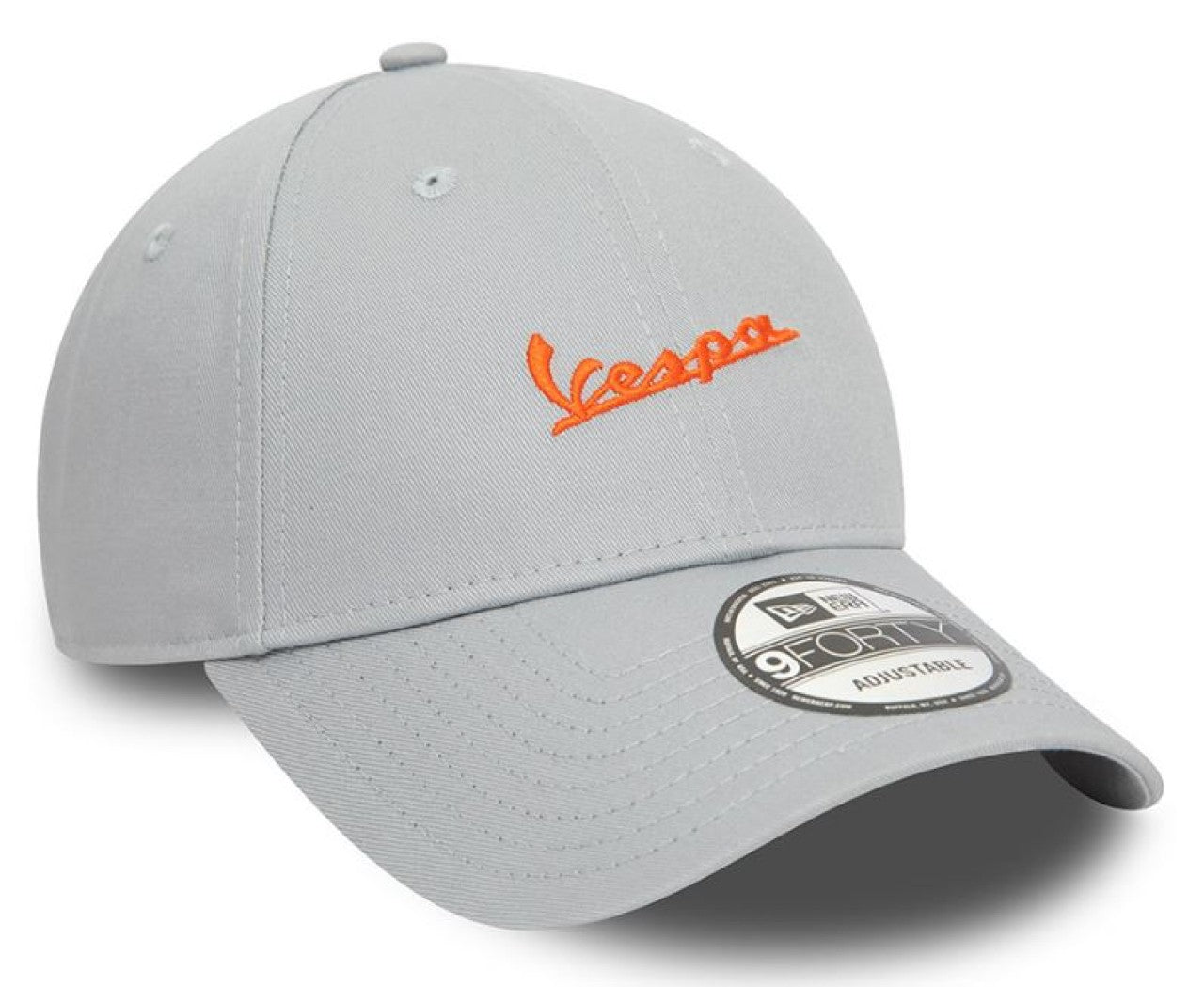 Vespa Basecap New Era 9Forty, grau, Baumwolle