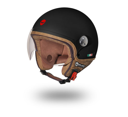 Helmo Milano Demi Jet, VaPensiero, schwarz, matt ECE 22.06