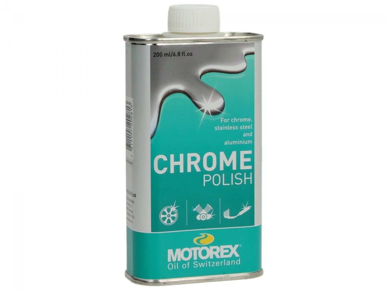 Motorex Chrom-Politur 0,200 l , Hochglanzpolitur für Vespa/Roller/Motorrad,Vespa Pflegeartikel, Pflegeartikel Vespa, Pflegeartikel Motorrad, Motorrad Pflegeartikel, Motorex Pflegeprodukte, Helmreinigung Vespa, Helmpflege Vespa
