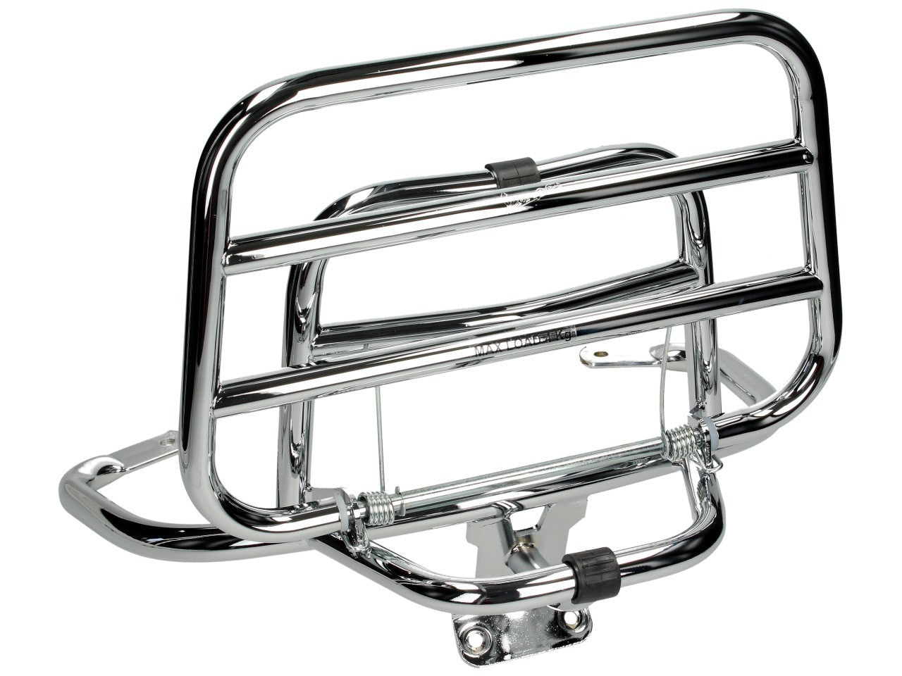 Gepäckträger für Top Case, hinten, chrom, klappbar, Gepäckträger Vespa, Vespa Gepäckträger