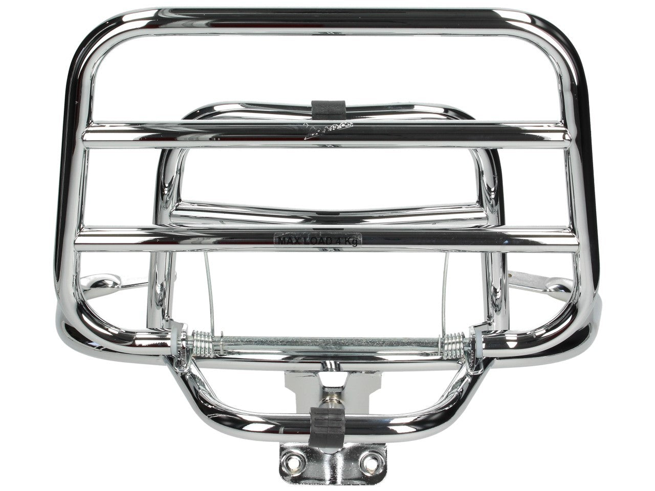 Gepäckträger für Top Case, hinten, chrom, klappbar, Gepäckträger Vespa, Vespa Gepäckträger