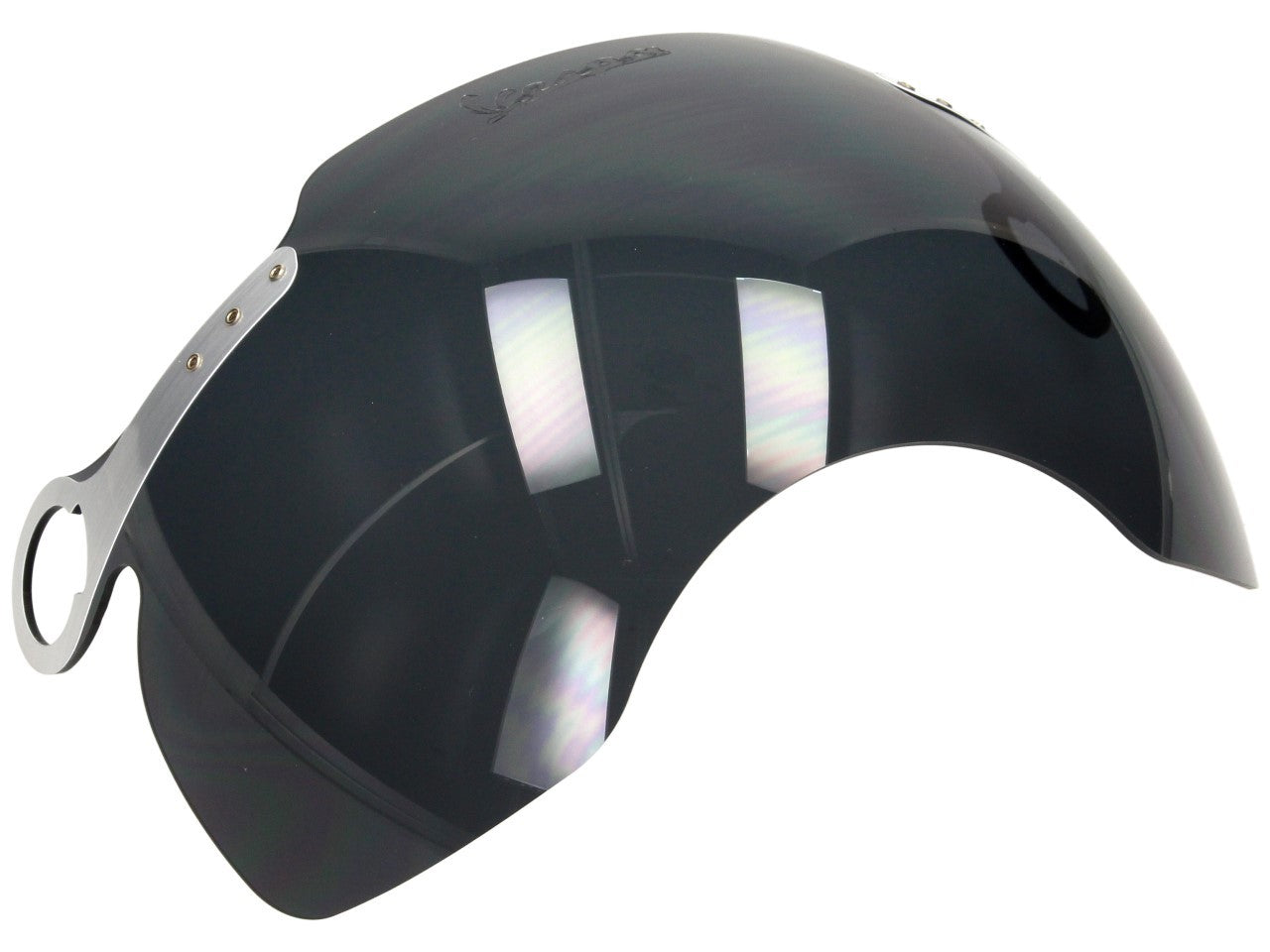 Vespa Helm Visier, Granturismo Facelift, getönt (85%) / klar, Vespa Visier getönt, Vespa klares Visier