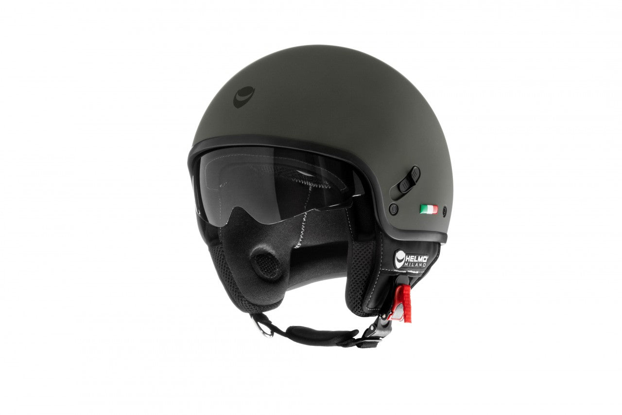 Helmo Milano Demi Jet Puro Slider Matt green : Helmo Milano Grün , Vespa helm grün , Rollerhelm grün,günstige schöne Rollerhelme, Helmo Milano günstig mit Visier , Helmo Milano Helm mit Sonnenblende, Helm mit Sonnenblende, Vespa Helm mit Sonnenblende, Helmo Milano Helm Belüftung, Vespa Helm mit Belüftung, grüner Helmo Milano Helm
