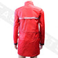 Regenmantel / Regenjacke Vespa rot, Regenbekleidung Vespa, Vespa Regenbekleidung, Regenjacke Vespa, Regenmantel Vespa, Wetterdichte Kleidung Vespa,Alle wetterkleidung Vespa