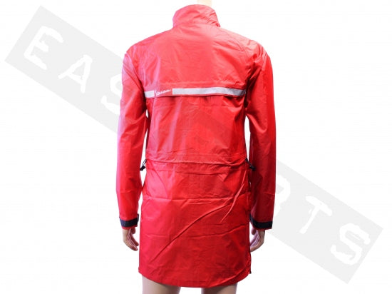 Regenmantel / Regenjacke Vespa rot, Regenbekleidung Vespa, Vespa Regenbekleidung, Regenjacke Vespa, Regenmantel Vespa, Wetterdichte Kleidung Vespa,Alle wetterkleidung Vespa