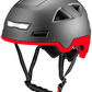 VITO Fahrradhelm mit Licht, Fahrradhelm mit Vorder- und Rücklicht, Fahrradhelm mit Visier, Winter Fahrradhelm, Fahrradhelm mit Licht, Fahrradhelm mit Licht günstig