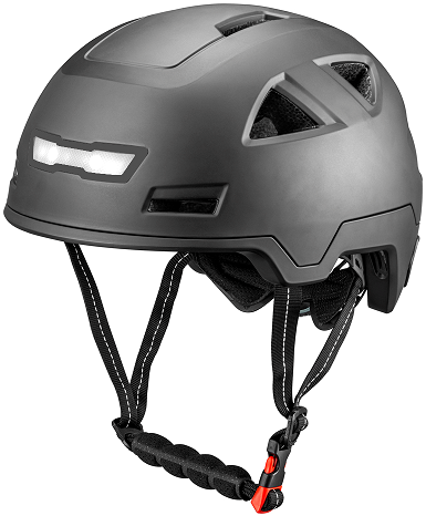 VITO Fahrradhelm mit Licht, Fahrradhelm mit Vorder- und Rücklicht, Fahrradhelm mit Visier, Winter Fahrradhelm, Fahrradhelm mit Licht, Fahrradhelm günstig mit Licht