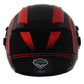 Jethelm Vito Isola glanz schwarz/rot, Vito Helme, billige/günstige Vespa Helme, Vespa Helm, Motorradhelm günstig, Helm ECE 22-06, Motorradhelme mit Visier, Vespa Helme mit Sonnenvisier, Rollerhelme günstig mit zwei Visieren