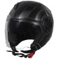 Jethelm Vito Isola matt schwarz/titanium, Vito Helme, billige/günstige Vespa Helme, Vespa Helm, Motorradhelm günstig, Helm ECE 22-06,  Motorradhelme mit Visier, Vespa Helme mit Sonnenvisier, Rollerhelme günstig mit zwei Visieren