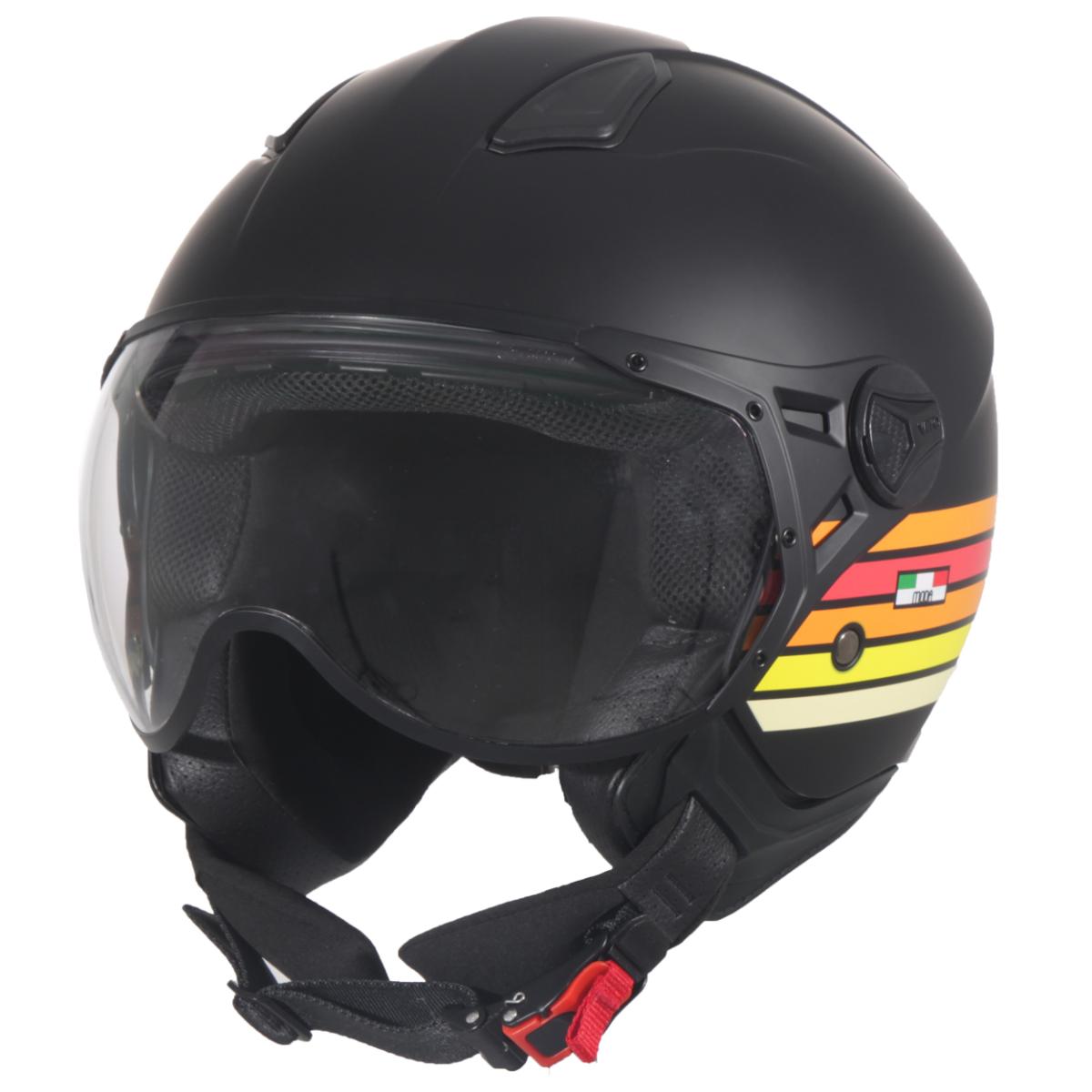 Helm vito jet moda retro designo, günstige Vespa Helme, Vespa Helme günstig, günstige schöne Rollerhelme, Helm mit Visier