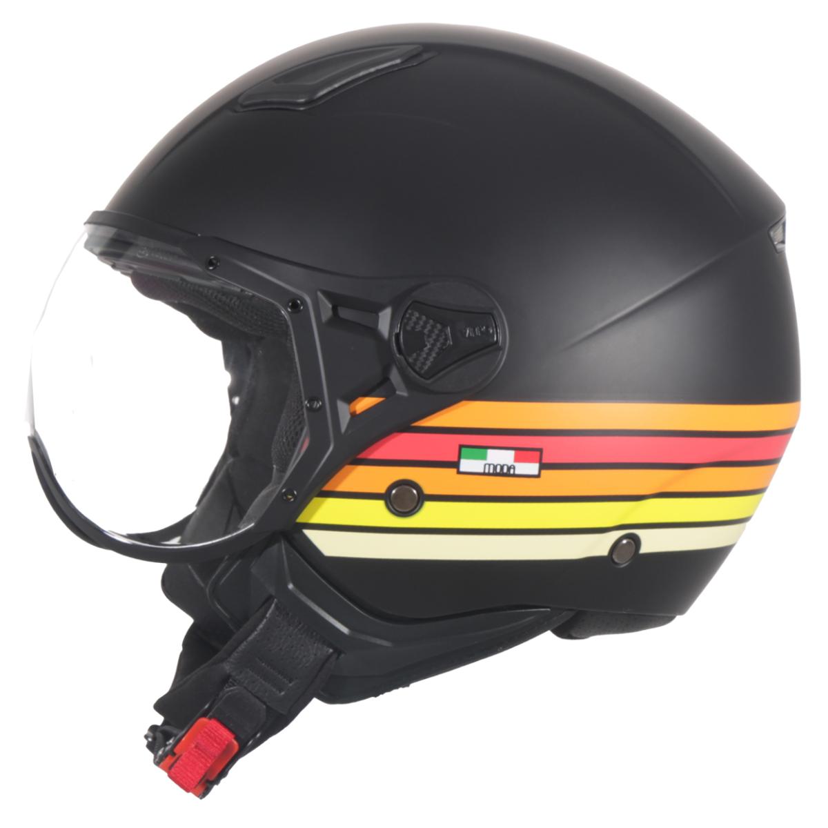 Helm vito jet moda retro designo, günstige Vespa Helme, Vespa Helme günstig, günstige schöne Rollerhelme, Helm mit Visier