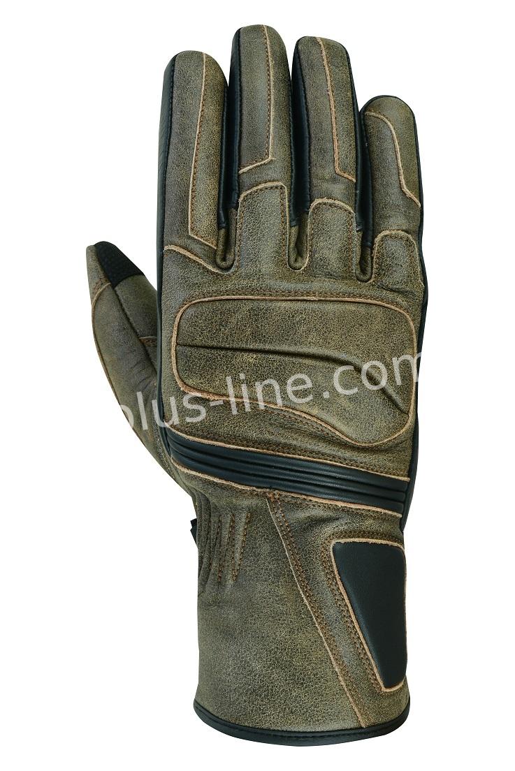 Handschuhe alpha styling retro- braunes Leder, Retro Motorradhandschuhe, Vespa Handschuhe, Braune Handschuhe Motorrad