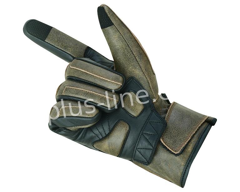 Handschuhe alpha styling retro- braunes Leder, Retro Motorradhandschuhe, Vespa Handschuhe, Braune Handschuhe Motorrad