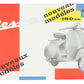 Vespa Notizblock DIN A4, Motiv: nouveaux modèles 125 cc 150 cc