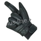 Handschuhe alpha styling stylo schwarzes Leder, Motorradhandschuhe schwarz, Ledermotorradhandschuhen