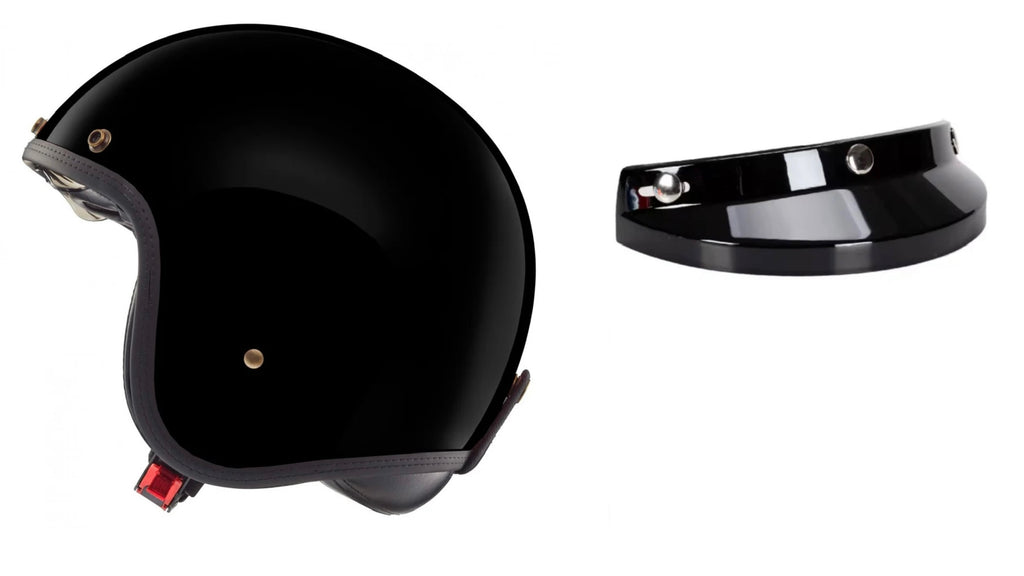 Audace schwarz matt x Druckknopf Visier