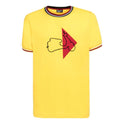 Vespa T-Shirt Modernist, Herren, weiß, gelb