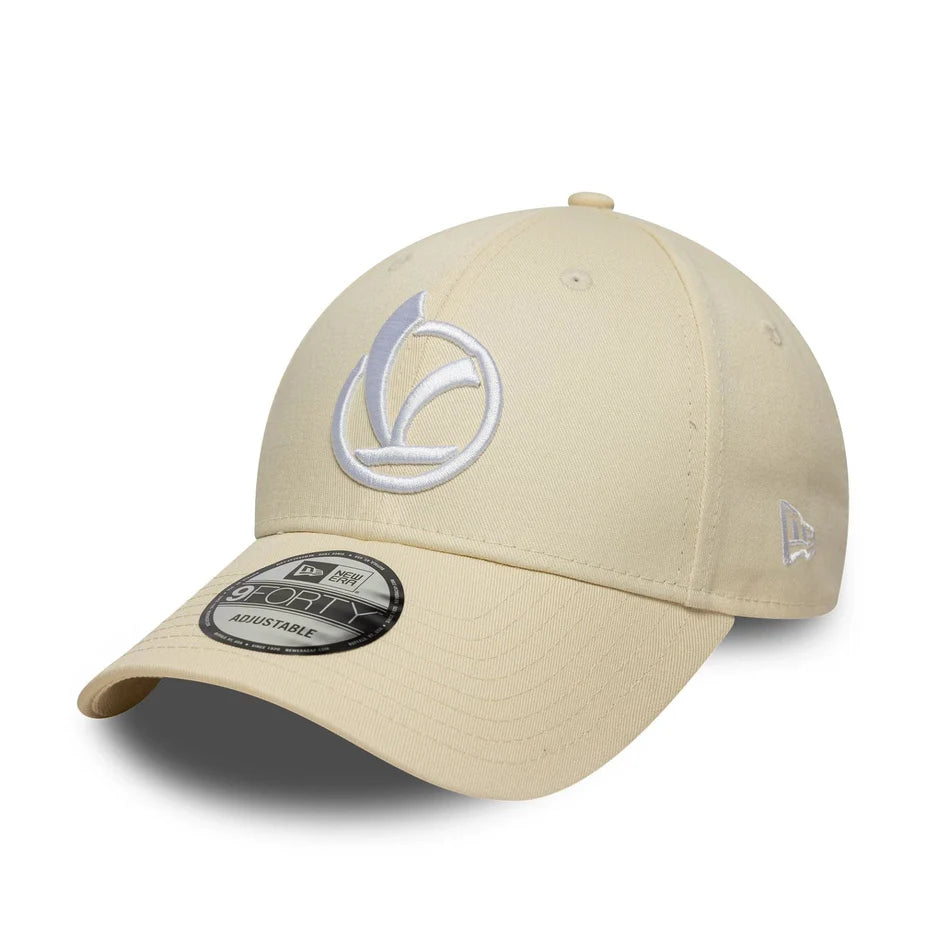Vespa Basecap beige, Baumwolle, New Era 9Forty V-logo