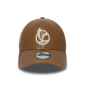 Vespa Basecap braun, PVC/Polyurethan, New Era 9Forty Horse