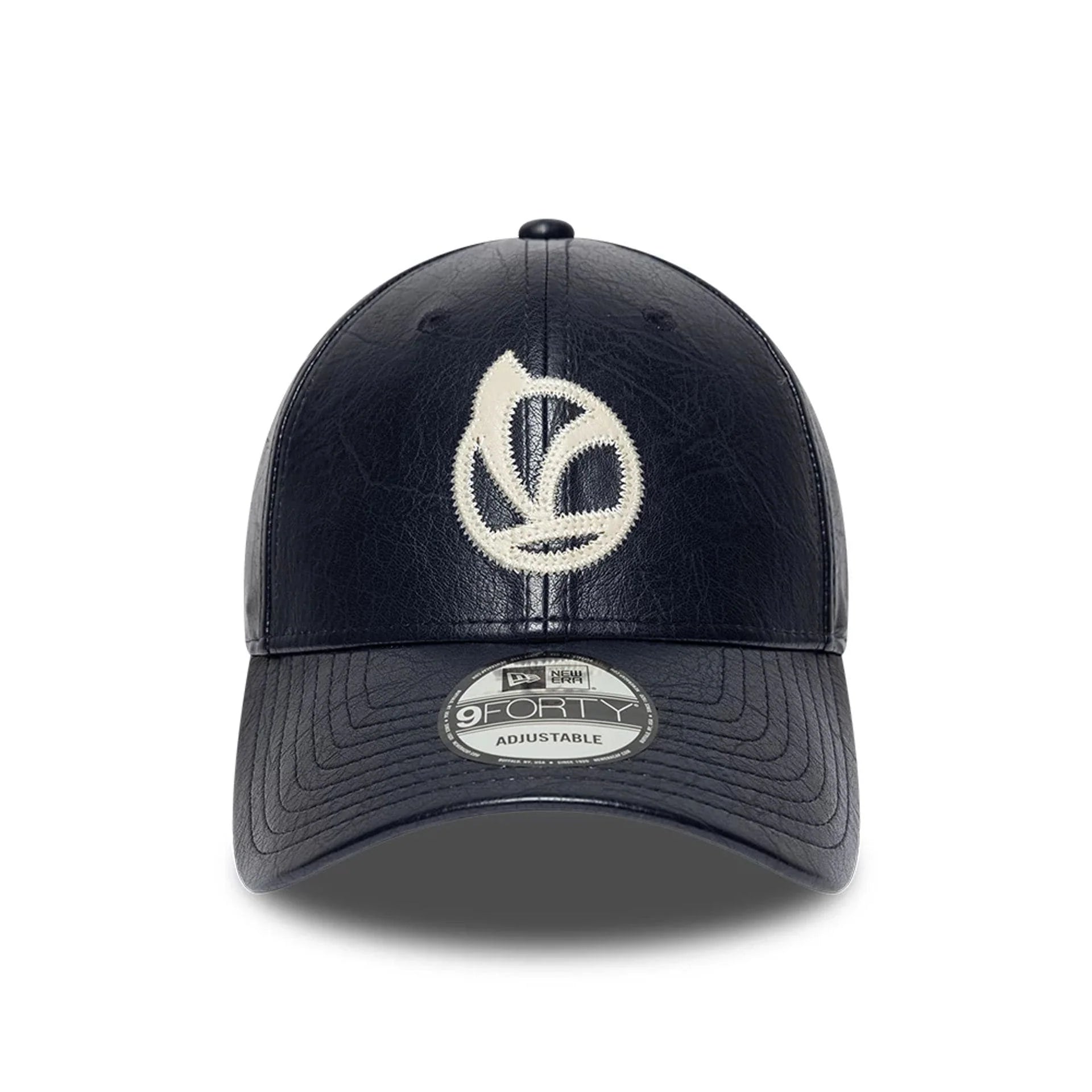 Vespa Basecap blau, PVC/Polyurethan, New Era 9Forty Horse