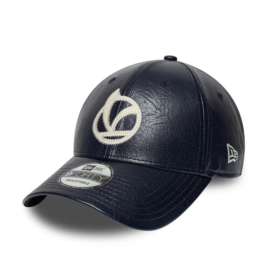 Vespa Basecap blau, PVC/Polyurethan, New Era 9Forty Horse