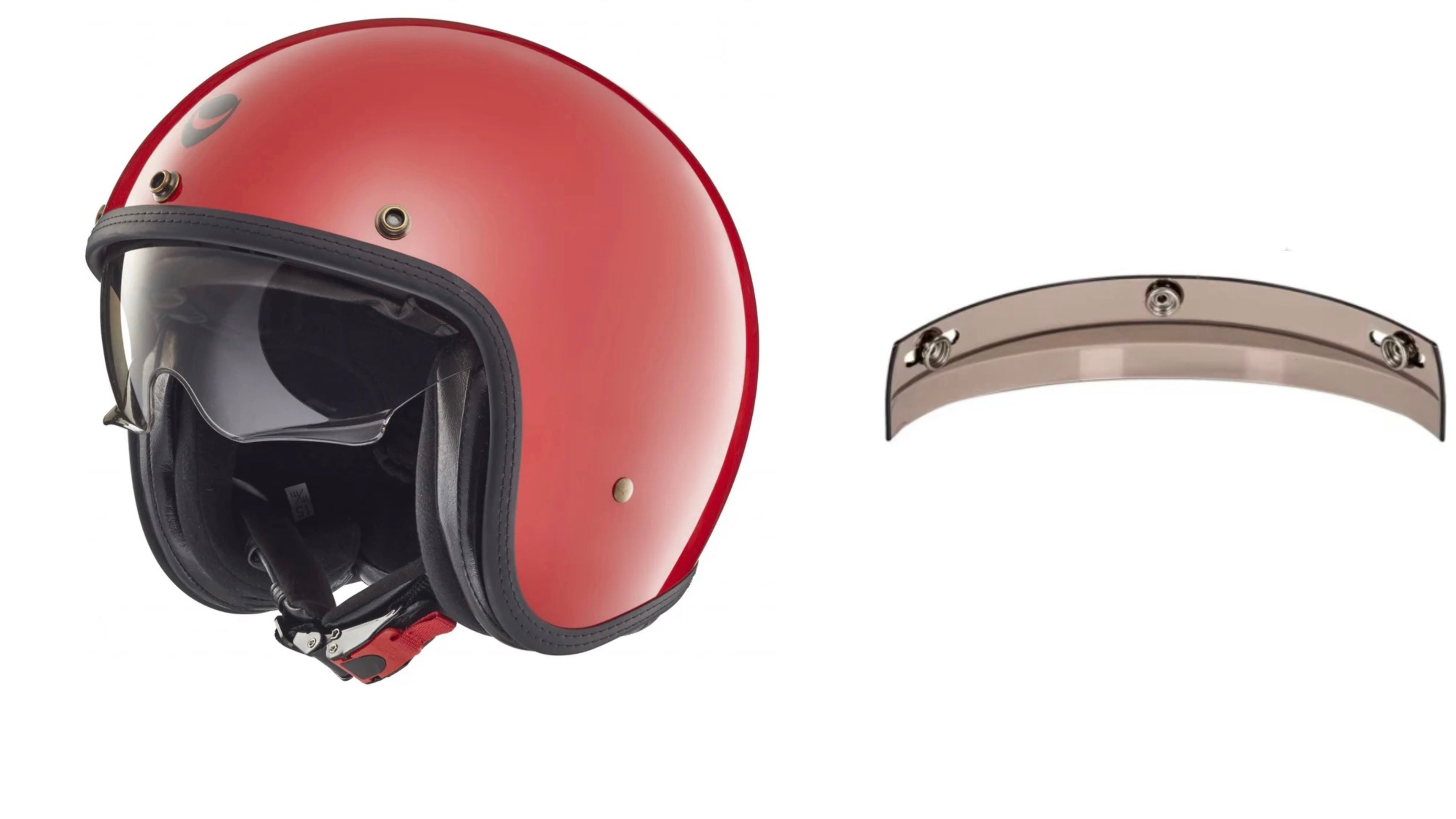 Audace rot x Druckknopfvisier