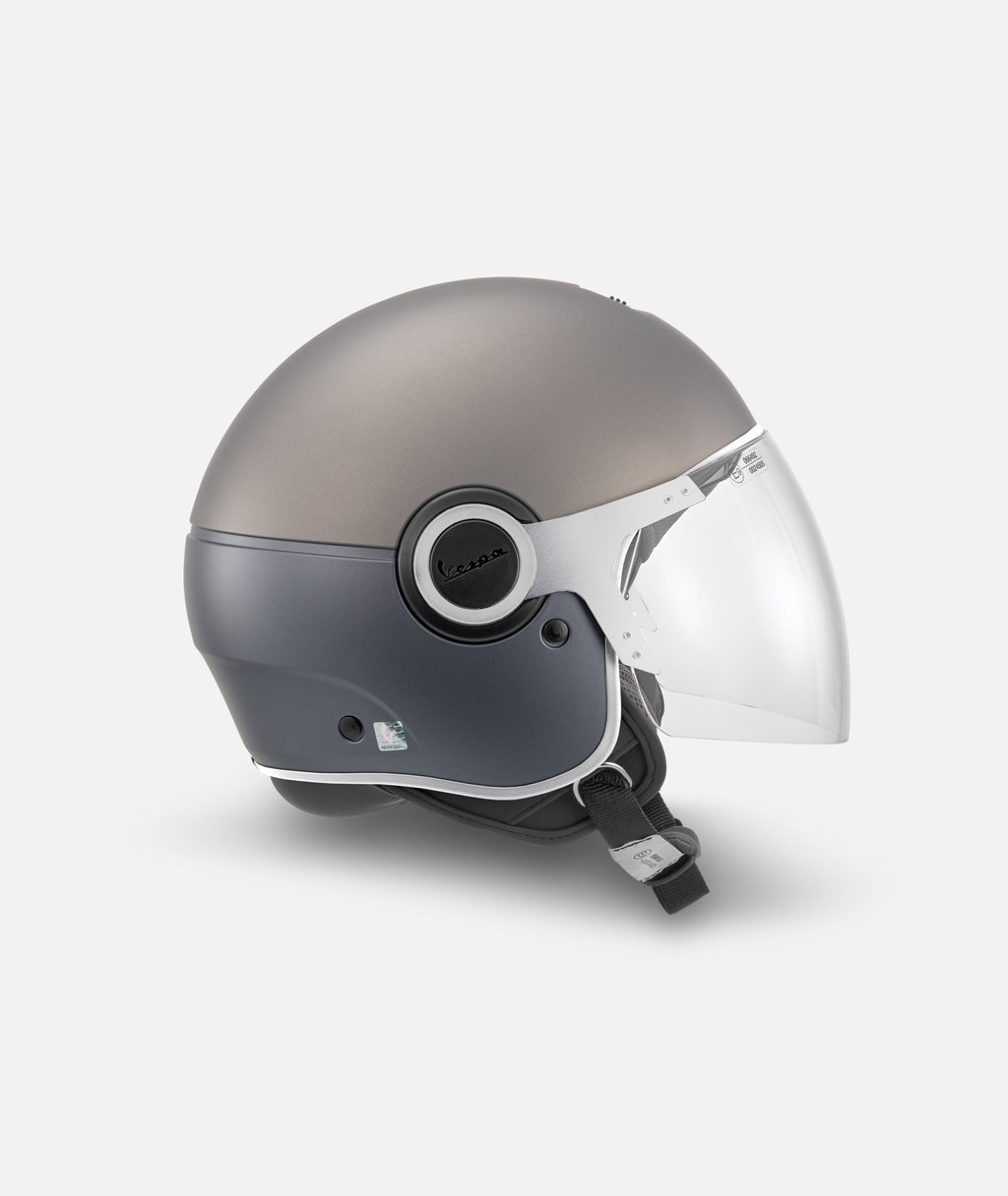 Vespa Jethelm Demi Jet, Argentario, titanium  ECE 22.06