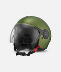 Vespa Jethelm Demi Jet, Argentario, grün Cinabro ECE 22.06
