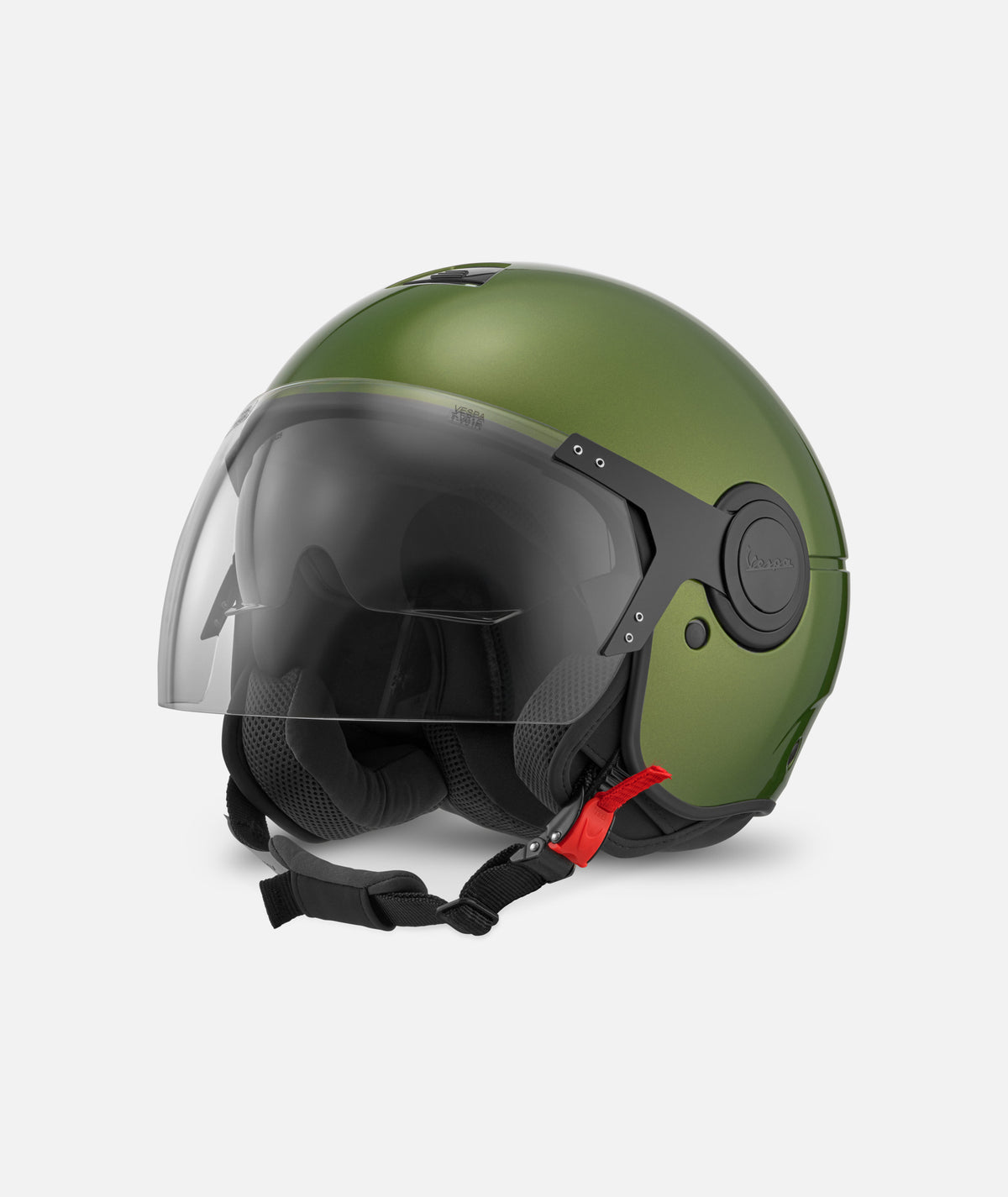 Vespa Jethelm Demi Jet, Argentario, grün Cinabro ECE 22.06