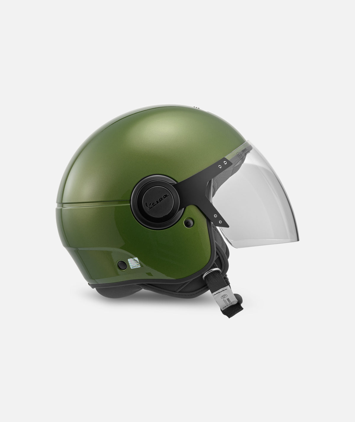 Vespa Jethelm Demi Jet, Argentario, grün Cinabro ECE 22.06