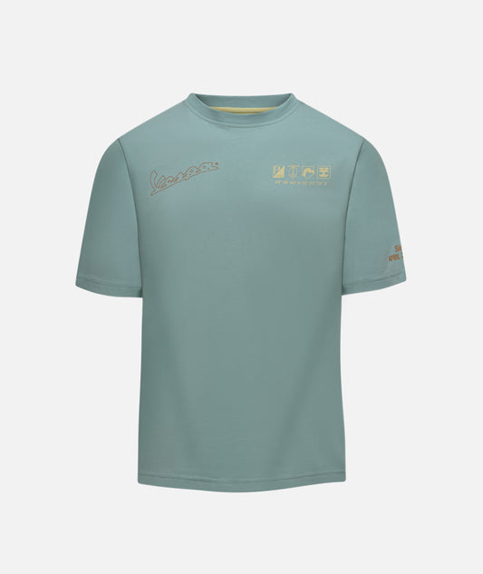 T-Shirt VESPA DEC origin, Vespa T-Shirt origin, Vespa neue Kollektion, neue Kollektion Vespa, Vespa Kollektion 2024, 2024 neue Kollektion, Kollektion 2024, Vespa bekleidung, Bekleidung vespa, Vespa Kleidung, Kleidung Vespa, Vespa Merchandising, Vespa fan Artikel