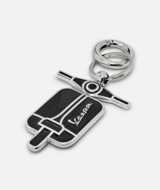 Vespa Dec Keychain black