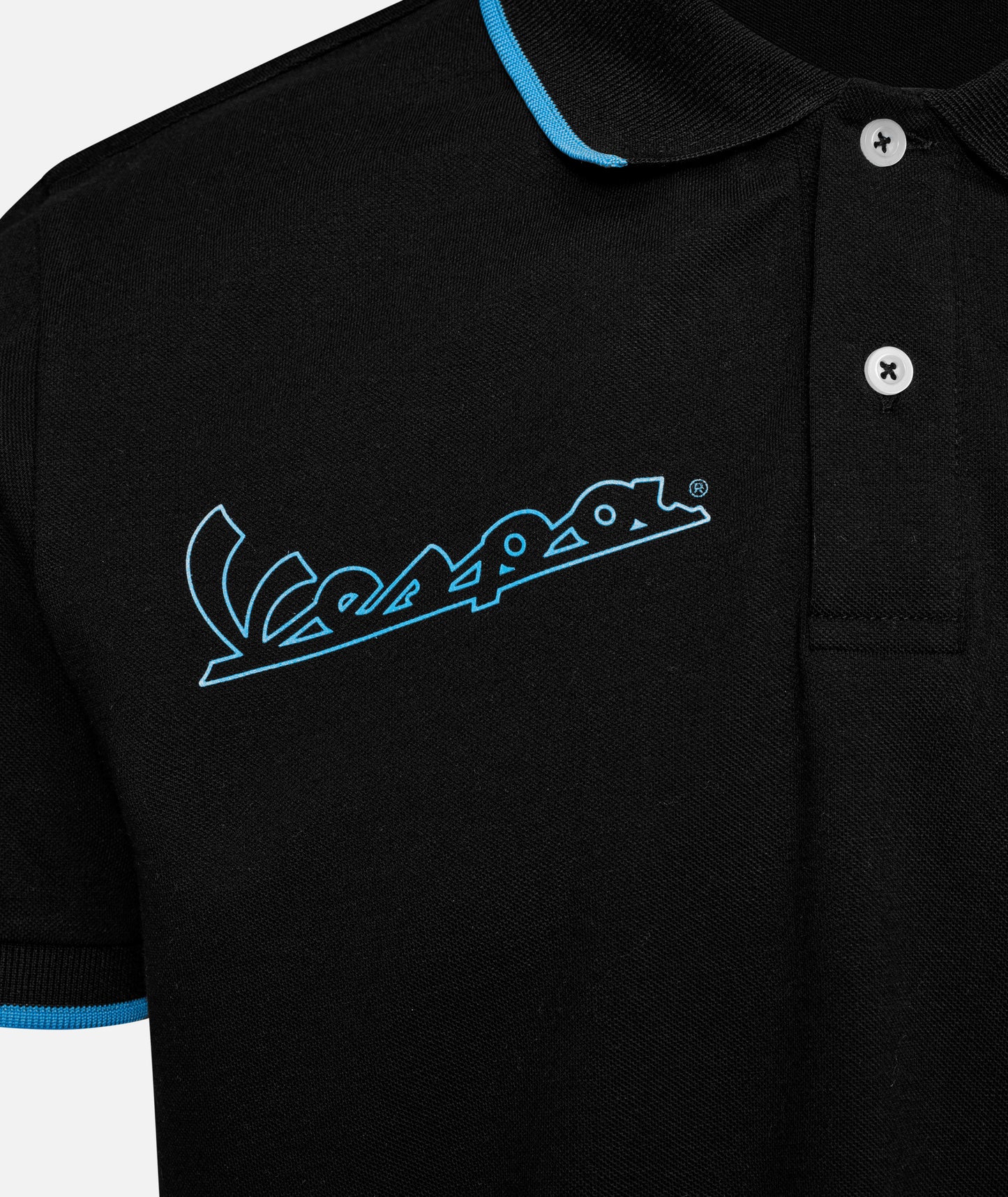 Vespa DEC Polo Jet Black