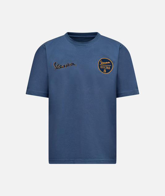Tee Vespa Officina 8, Vespa Bekleidung, Vespa Zubehör, Vespa Merchandising, Vespa