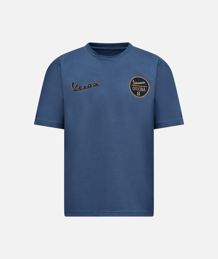 Tee Vespa Officina 8, Vespa Bekleidung, Vespa Zubehör, Vespa Merchandising, Vespa 